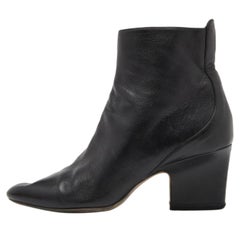 Jimmy Choo Bottines en cuir noir Taille 38