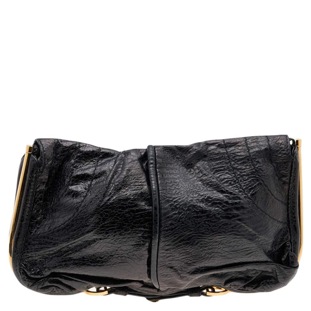Jimmy Choo - Sac à bandoulière Ayse en cuir noir État moyen à Dubai, Al Qouz 2
