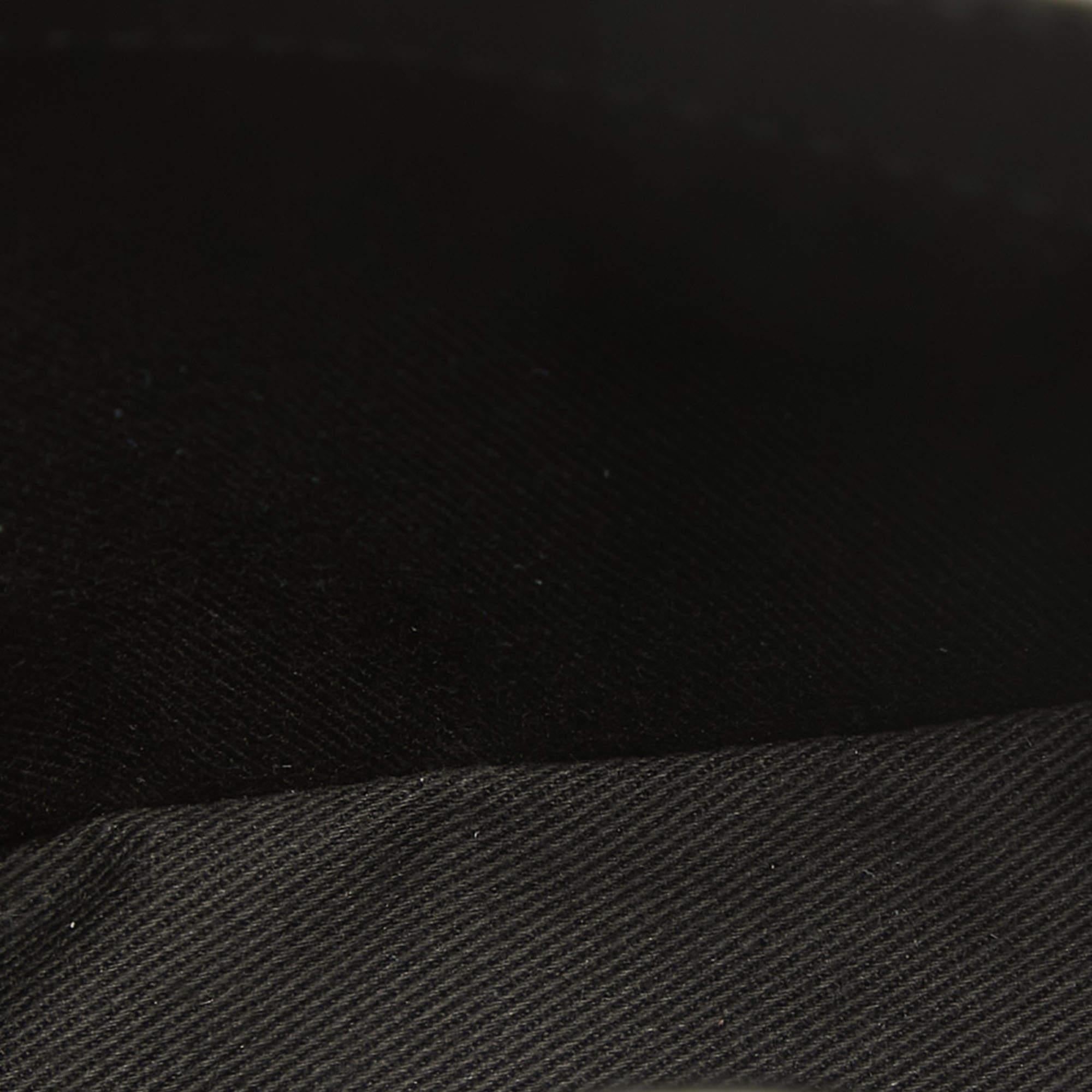 Jimmy Choo Black Leather Cheri Chain Shoulder Bag For Sale 6