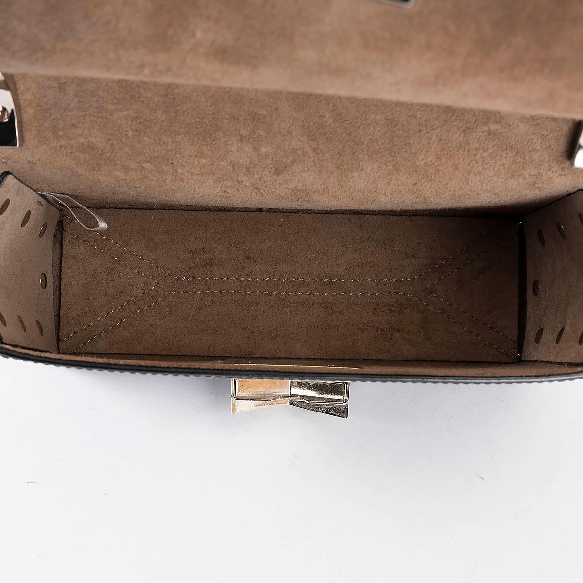 JIMMY CHOO black leather LOCKETT PETITE Shoulder Bag For Sale 1