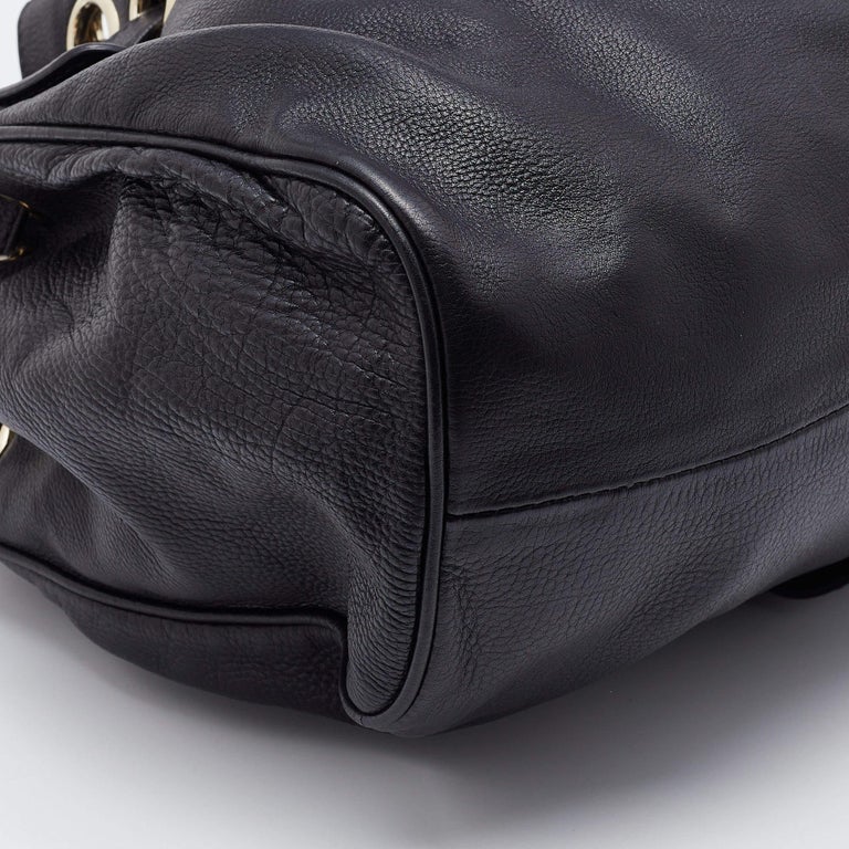 Jimmy Choo Black Leather Ramona Shoulder Bag For Sale at 1stDibs