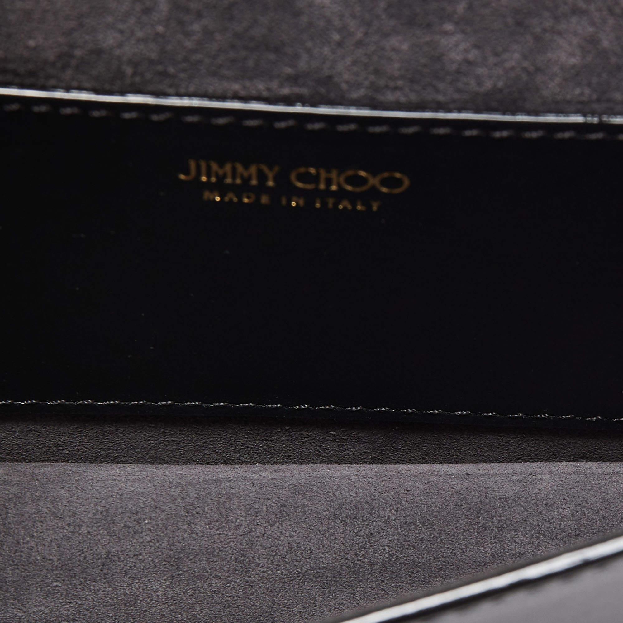 Jimmy Choo Black Leather Varenne Belt Bag 4