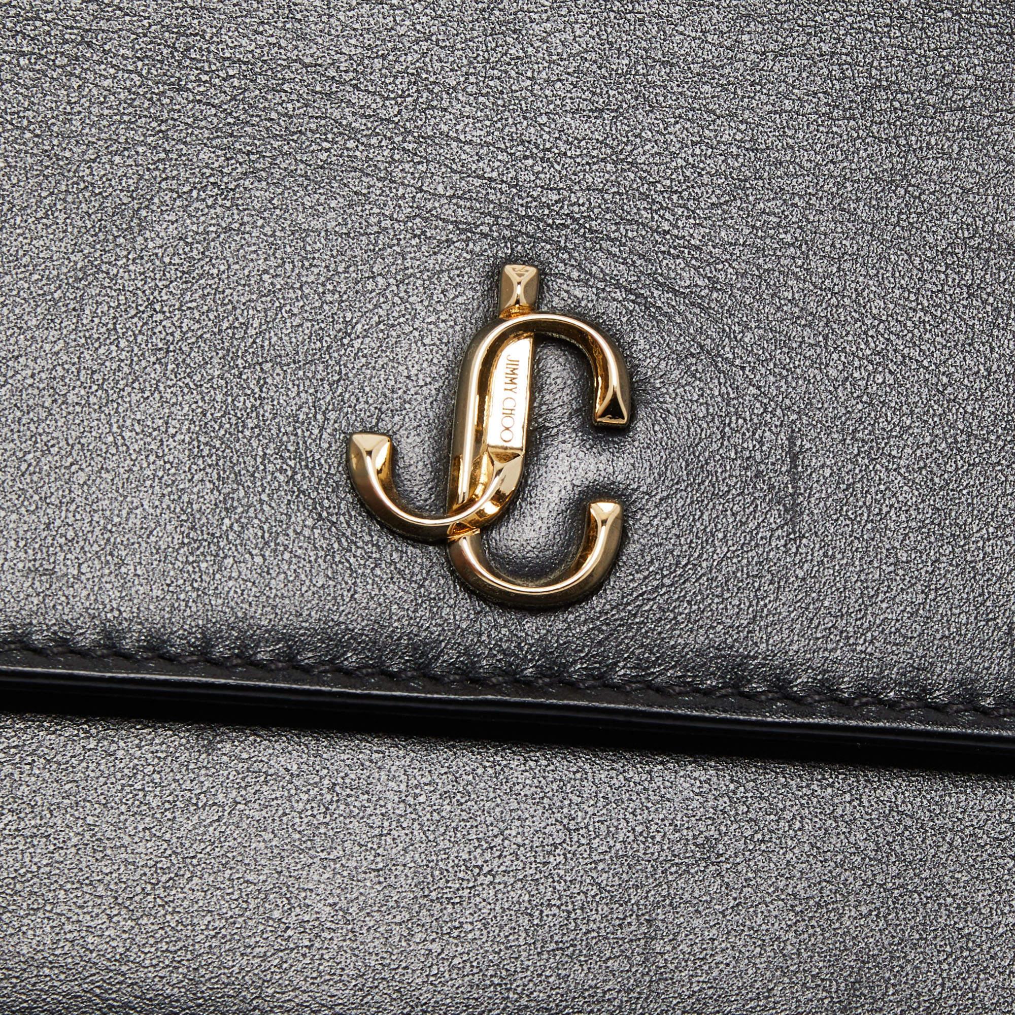 Jimmy Choo Black Leather Varenne Belt Bag 5