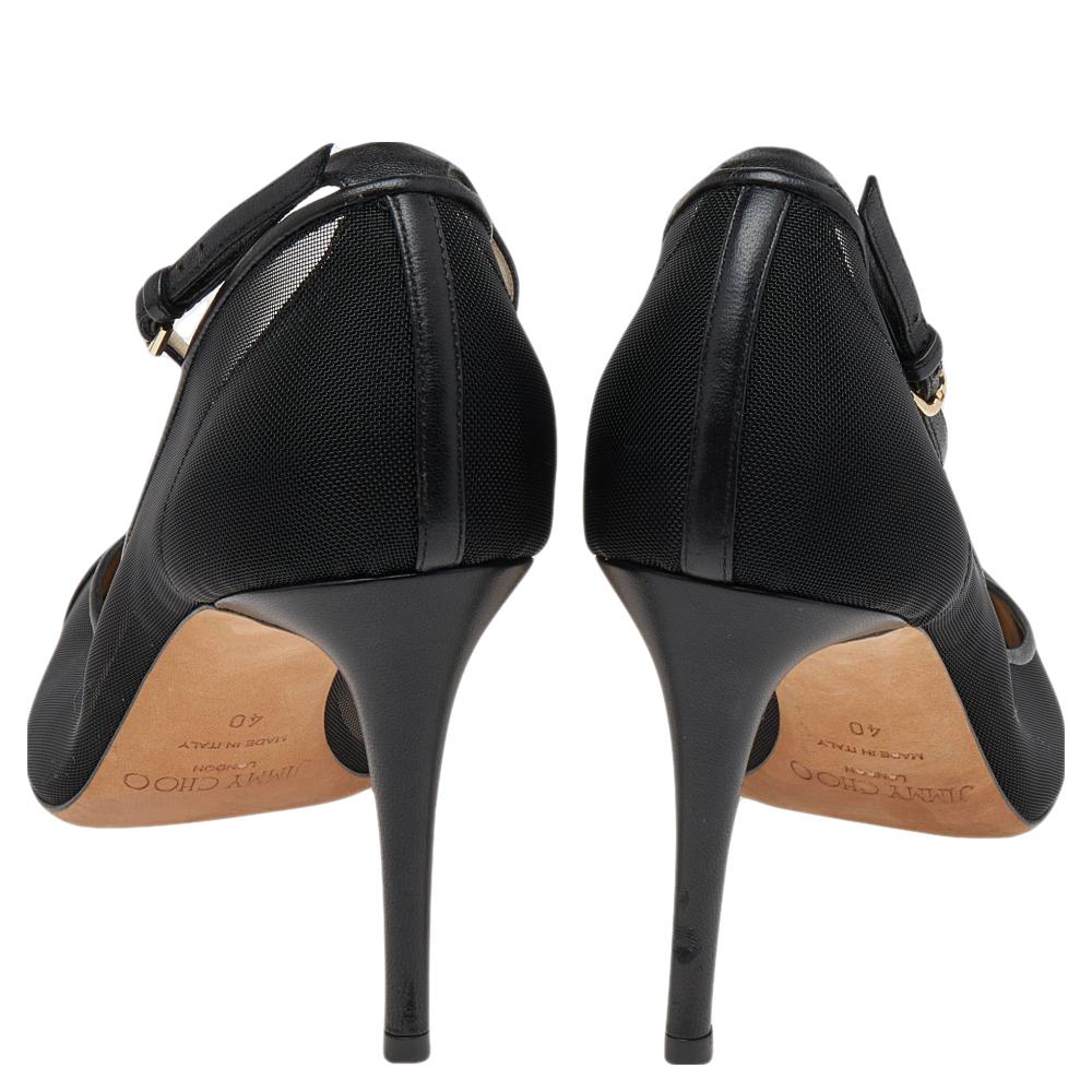 jimmy choo black strappy heels