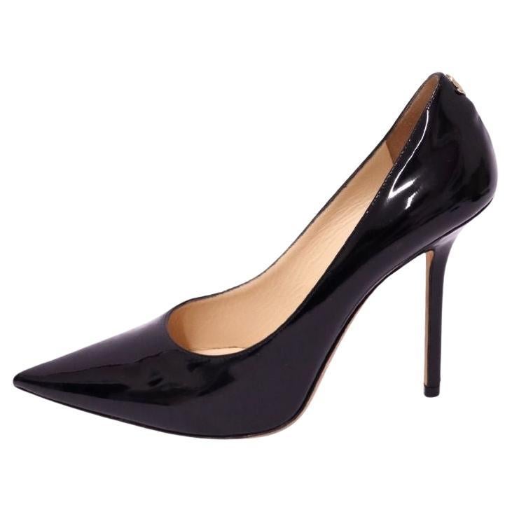 Jimmy Choo Black Patent Leather Pumps - EU 39