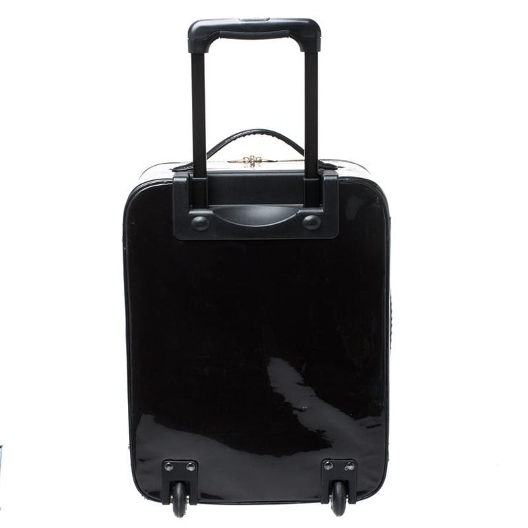 Jimmy Choo Black Patent Leather Terence Suitcase at 1stDibs jimmy