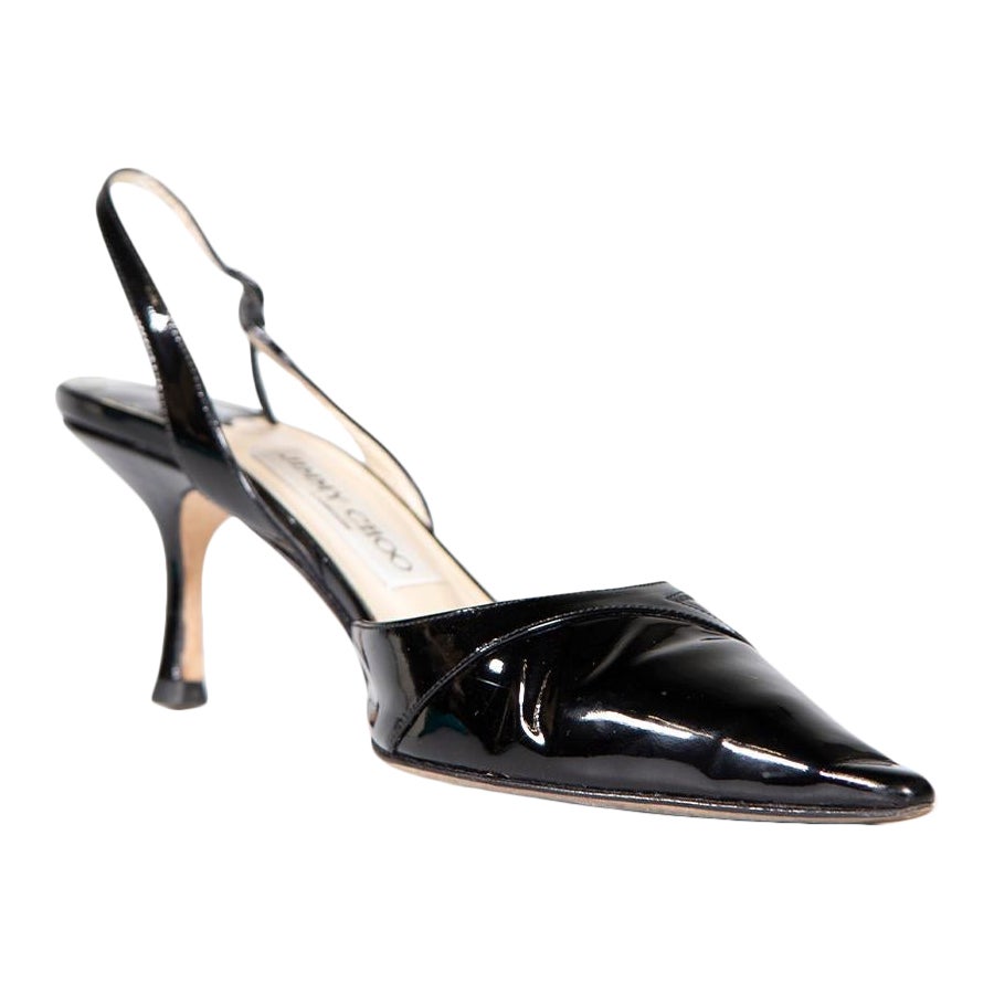 Jimmy Choo escarpins noirs à bride arrière, taille IT 39,5