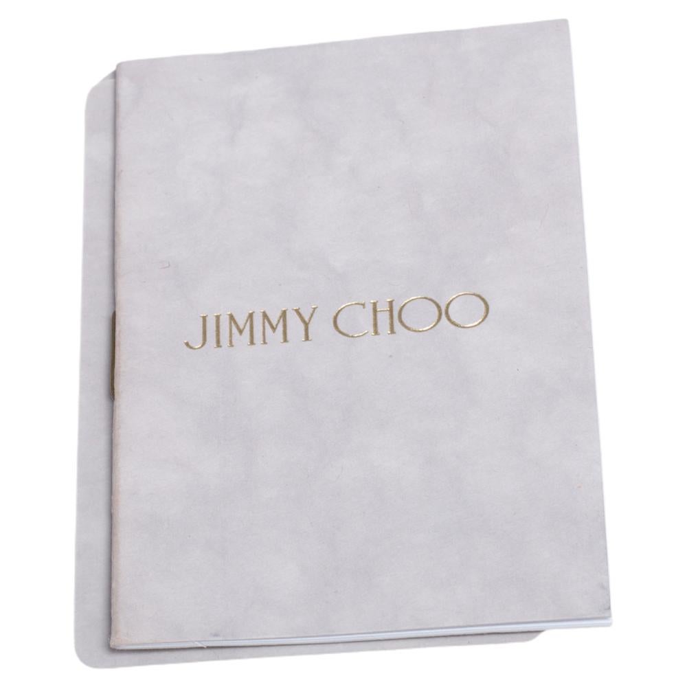 Jimmy Choo Black Satin Margot Chain Clutch 1