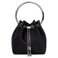 Jimmy Choo Bon Bon Bucket Bag — Black