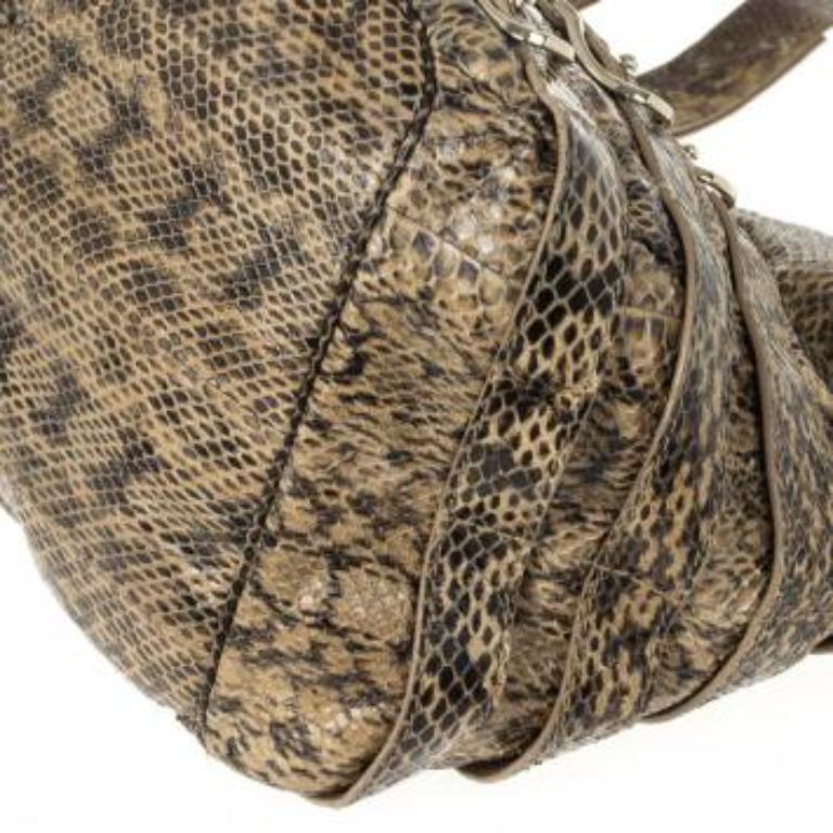 Jimmy Choo Bree Snakeskin Tote in vendita 6