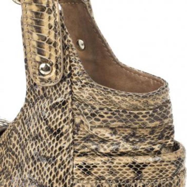 Jimmy Choo Bree Snakeskin Tote in vendita 1