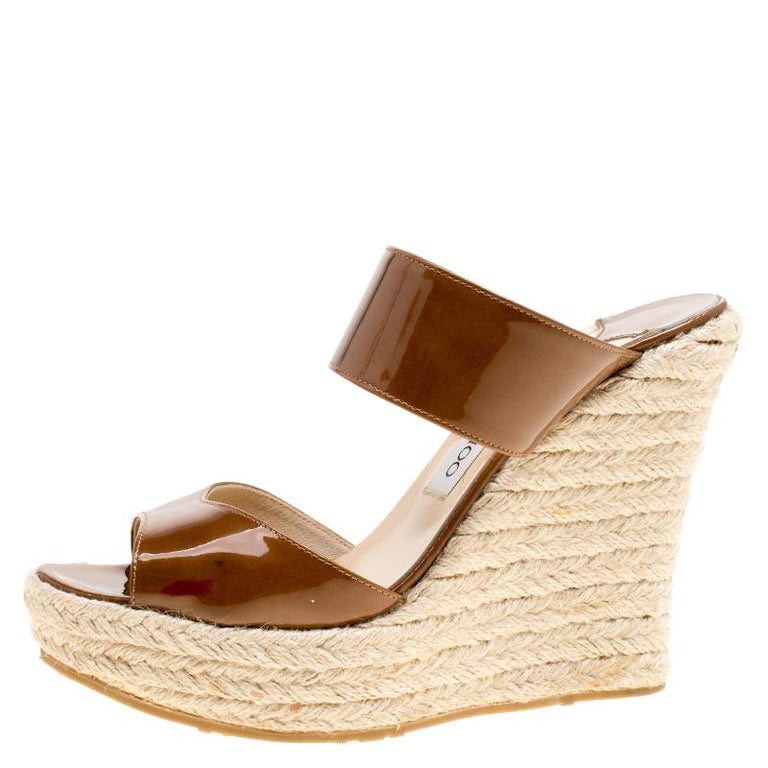 jimmy choo wedge slides