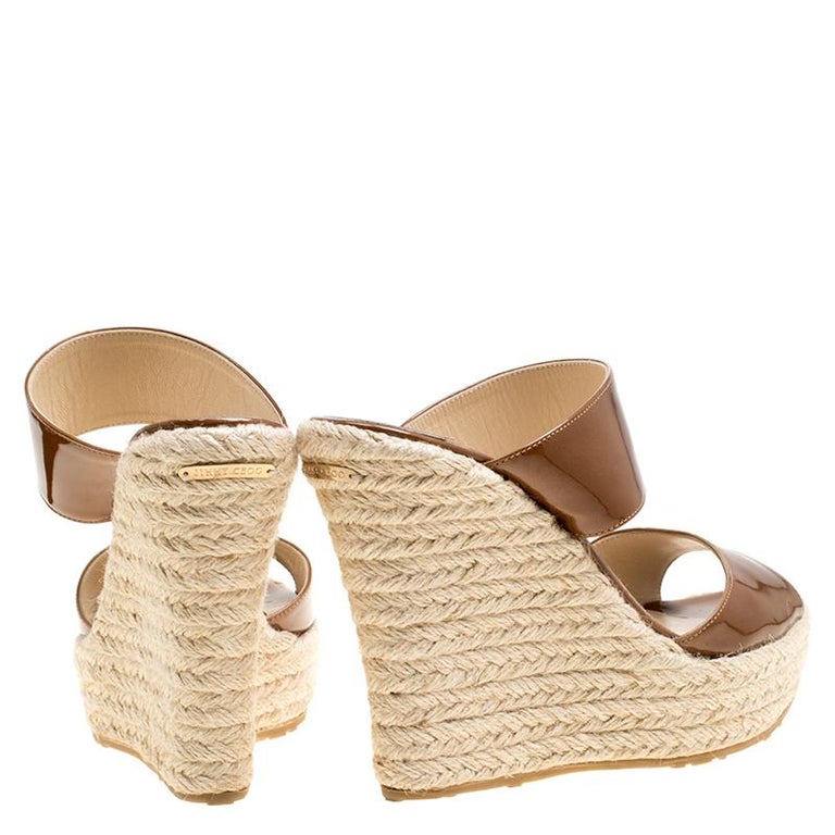 jimmy choo wedge slides