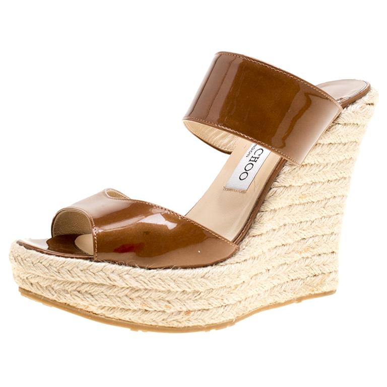 jimmy choo wedge slides