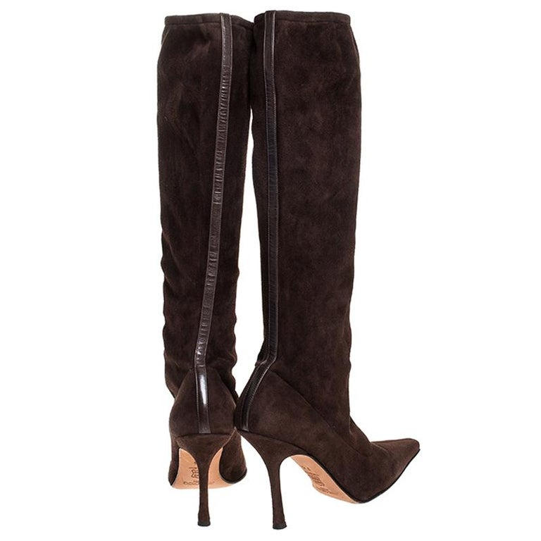 jimmy choo boots brown