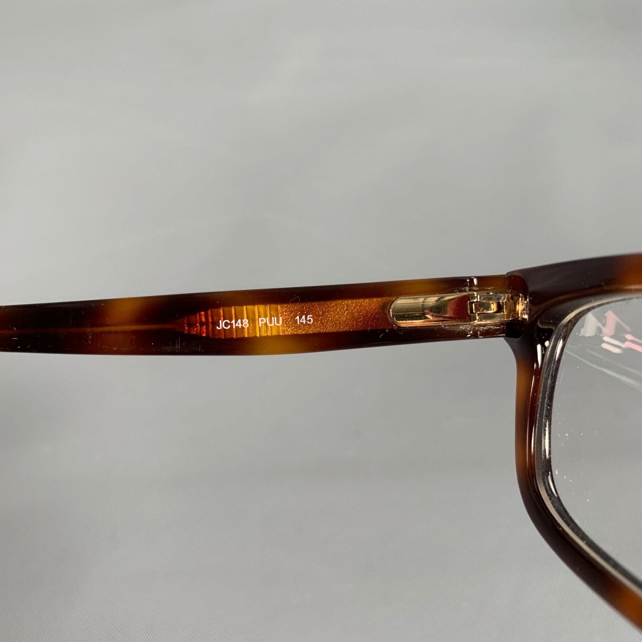JIMMY CHOO Brown Tortoise Shell Acetate Frames 2