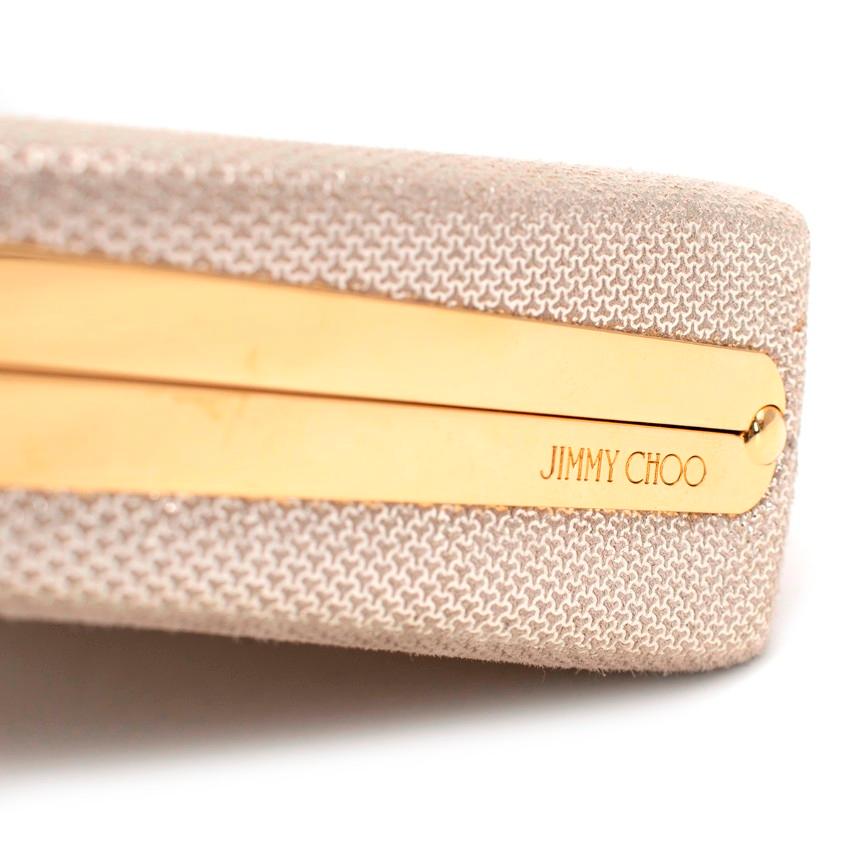 champagne gold clutch