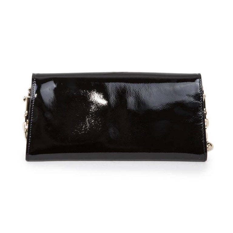 Jimmy Choo Clutch Bag In Black Patent Leather For At 1stdibs Jimmy Choo Clutch Bag In Black Patent Leather Excellent Condition For Paris