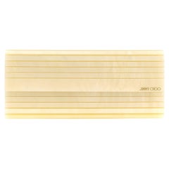 Jimmy Choo Clutch – Cremefarben