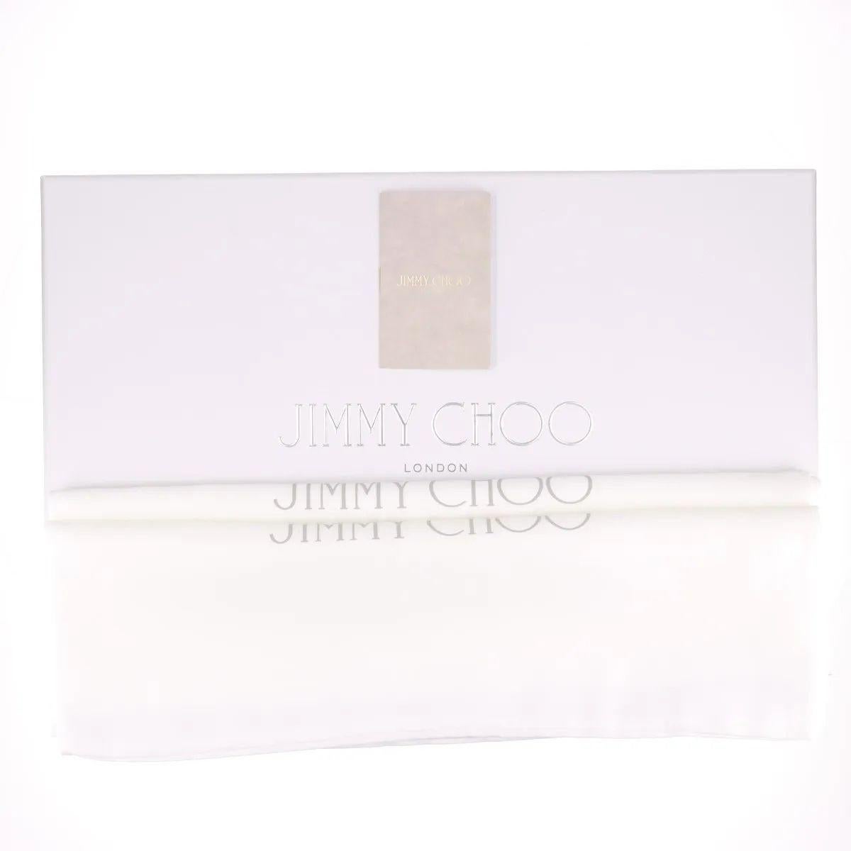 Jimmy Choo Diamond Leather Sneaker Unisex White For Sale 14
