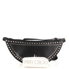 Jimmy Choo Fifer Belt Bag Studded Leather