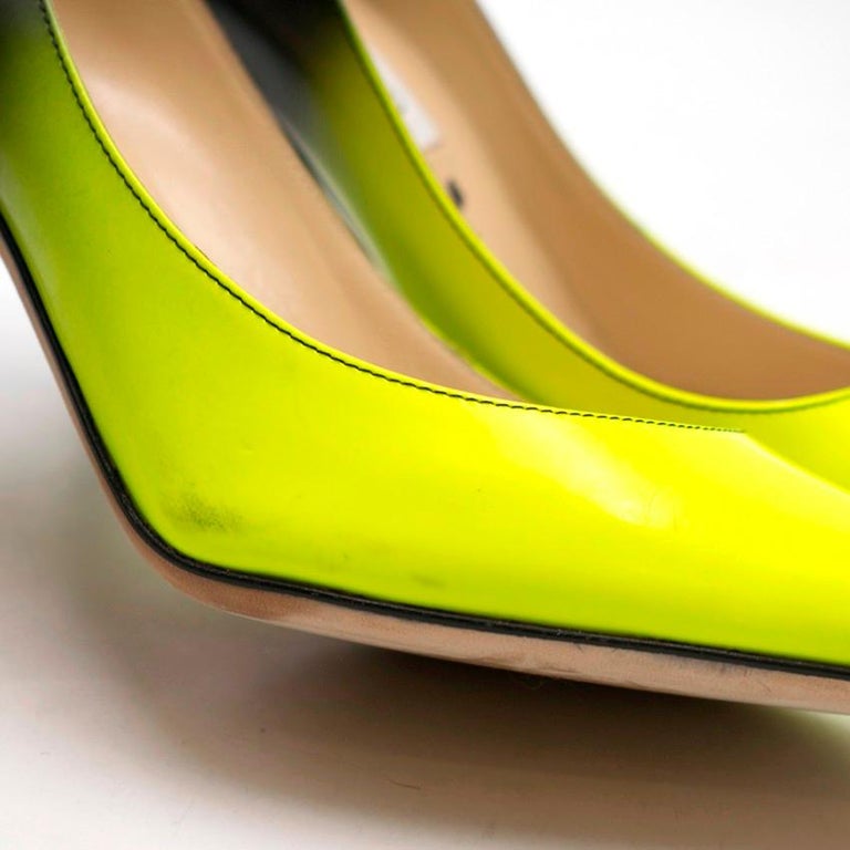 Jimmy Choo Fluorescent Ombre Pumps US 7 For Sale at 1stdibs