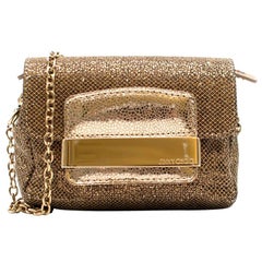Jimmy Choo Glitter Crossbody Mini Bag