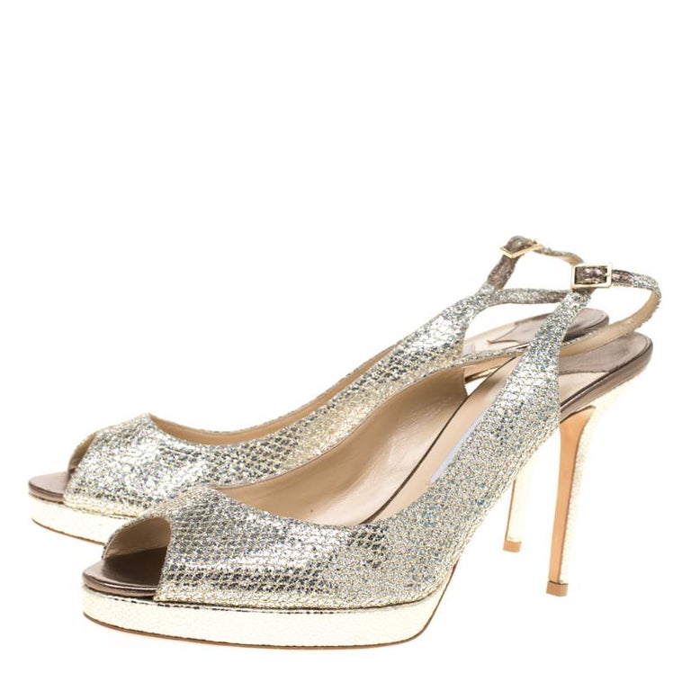 jimmy choo gold sandals flat