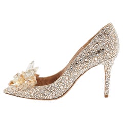 Jimmy Choo escarpins à bout pointu Alia ornés de cristaux, taille 38