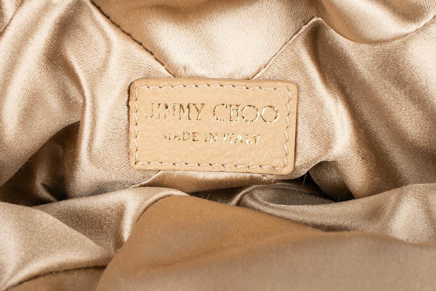 Jimmy Choo Golden Metal Round Handbag 4