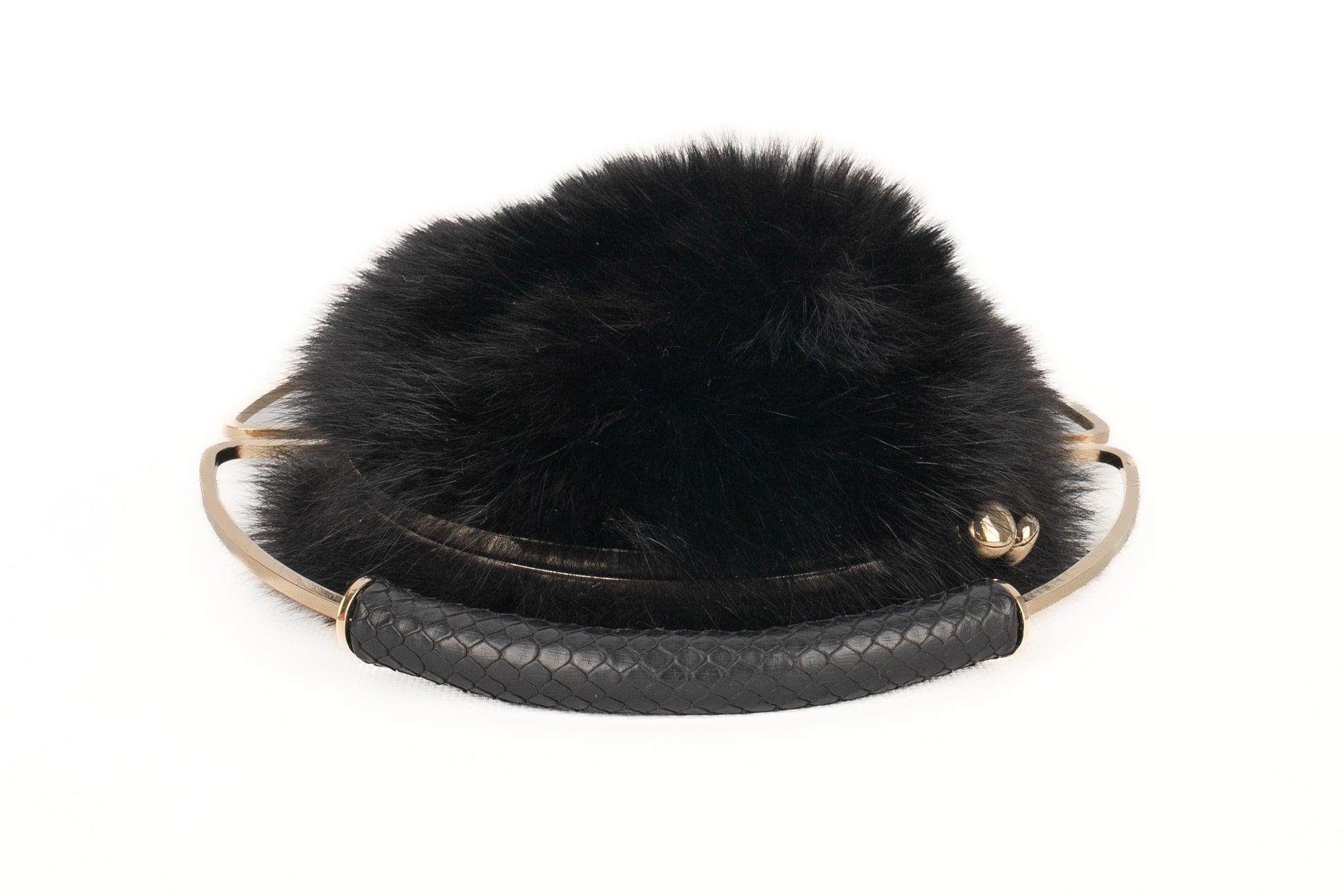 Jimmy Choo Golden Metal Round Handbag 1