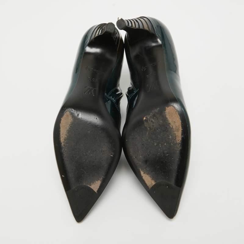 Jimmy Choo Botines de charol verde Talla 35.5 en venta 1
