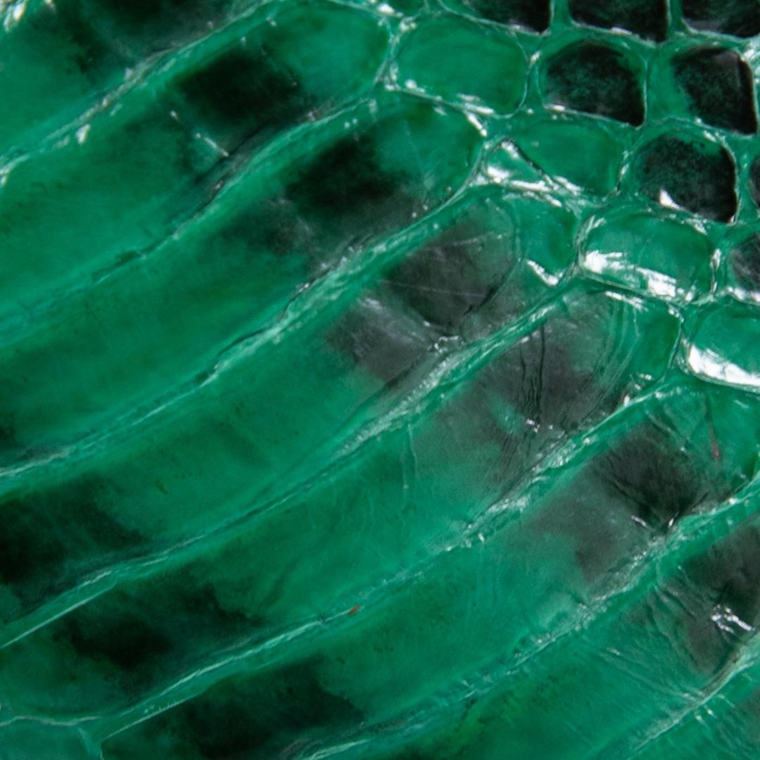 Jimmy Choo Green Python Embossed Anouk Pumps Size IT 36 1