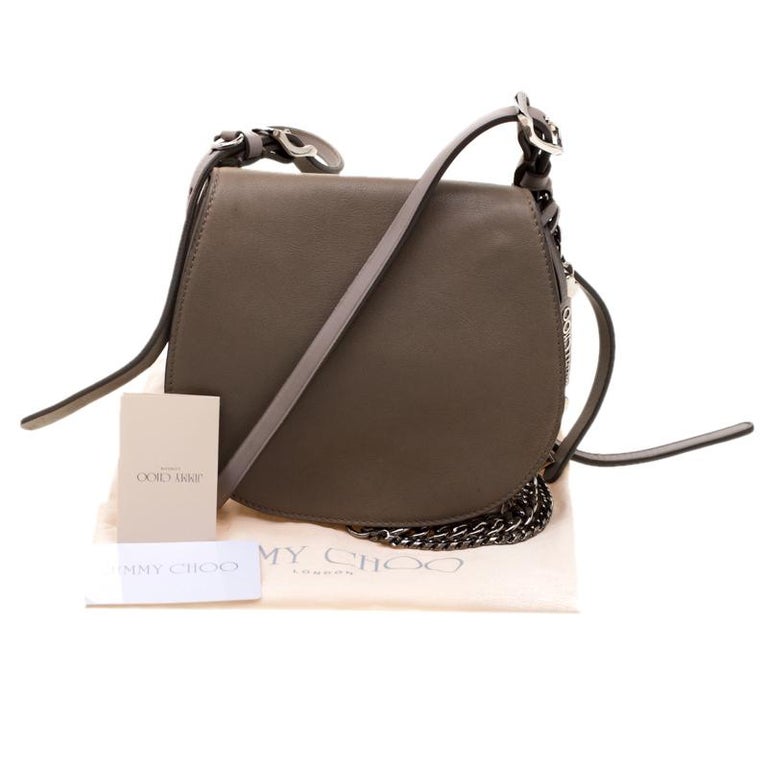 jimmy choo grey bag