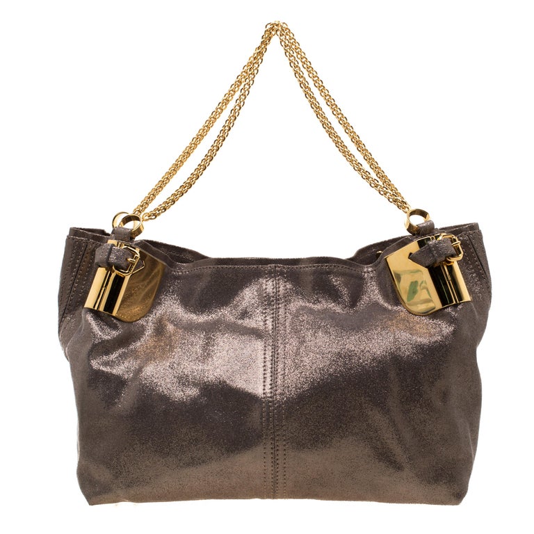 jimmy choo grey bag