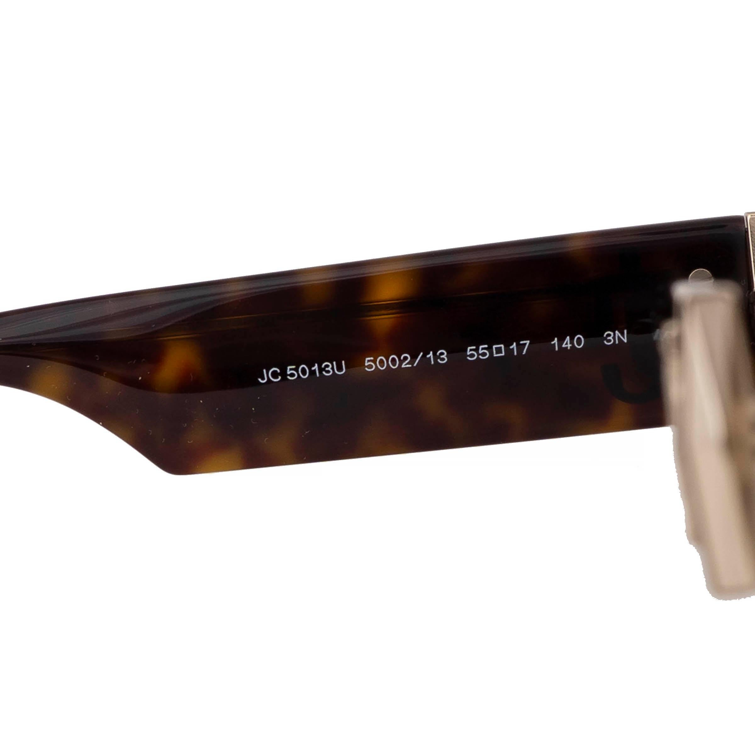 Nero JIMMY CHOO Occhiali da sole Havana ANAHI TORTOISE BUTTERLY Marrone Gradiente 5013U in vendita