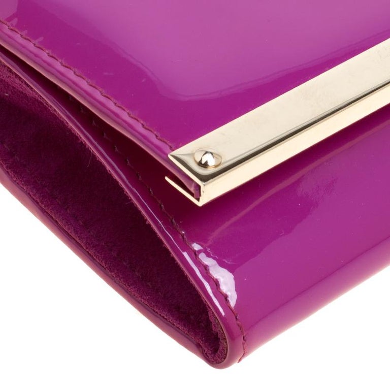 hot pink clutch bag