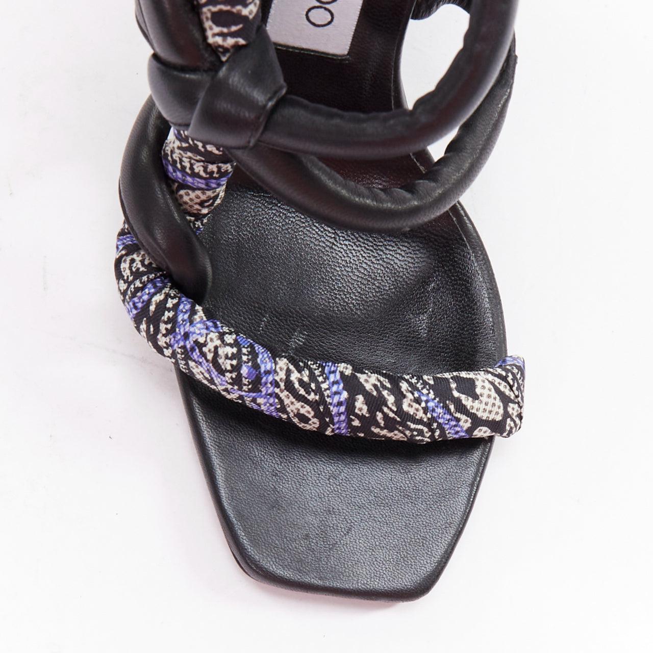JIMMY CHOO Kalypso escarpins à talons architecturaux noirs EU36,5 en vente 1