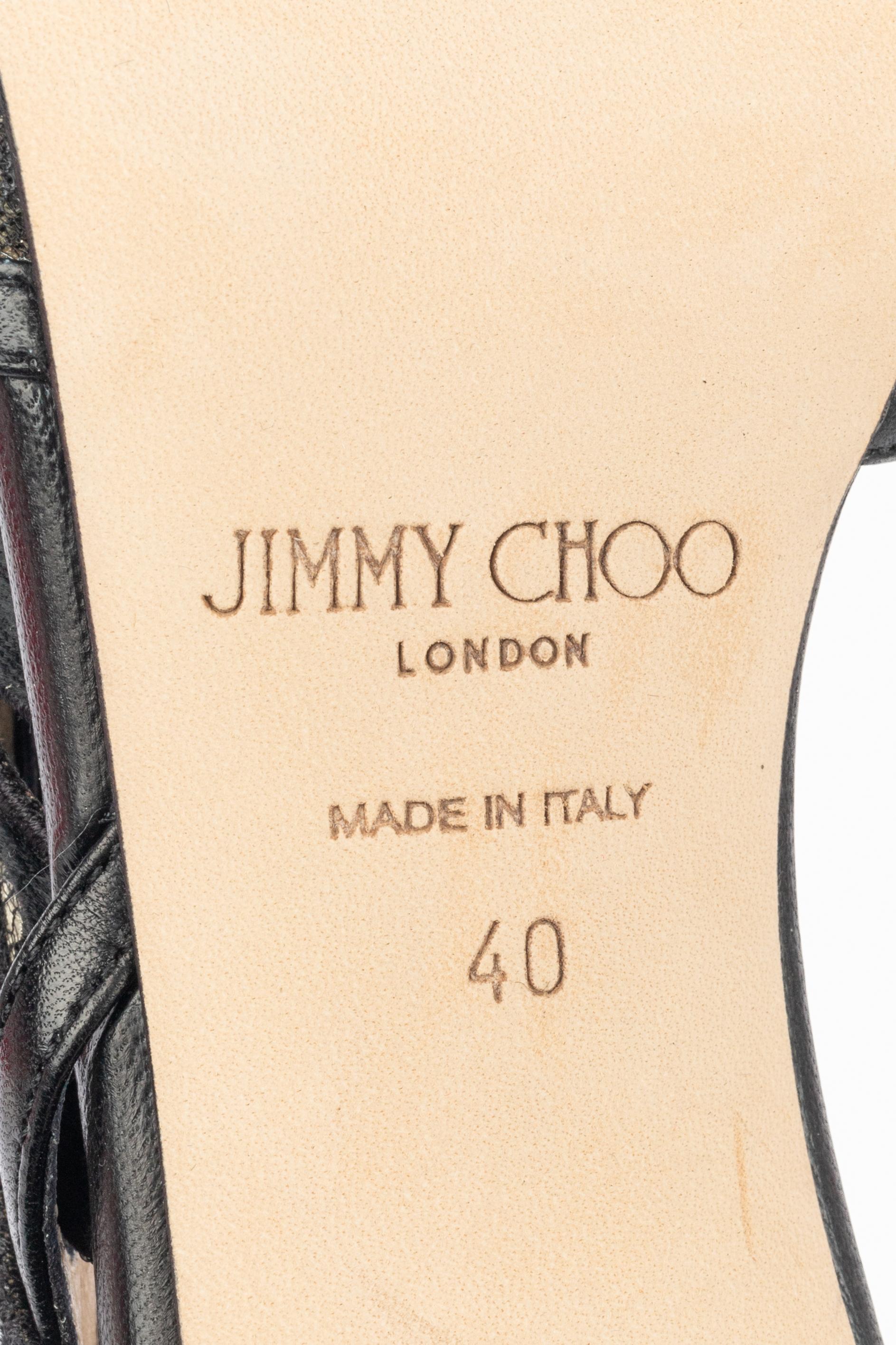 Scarpe a spillo in pizzo Jimmy Choo in vendita 7