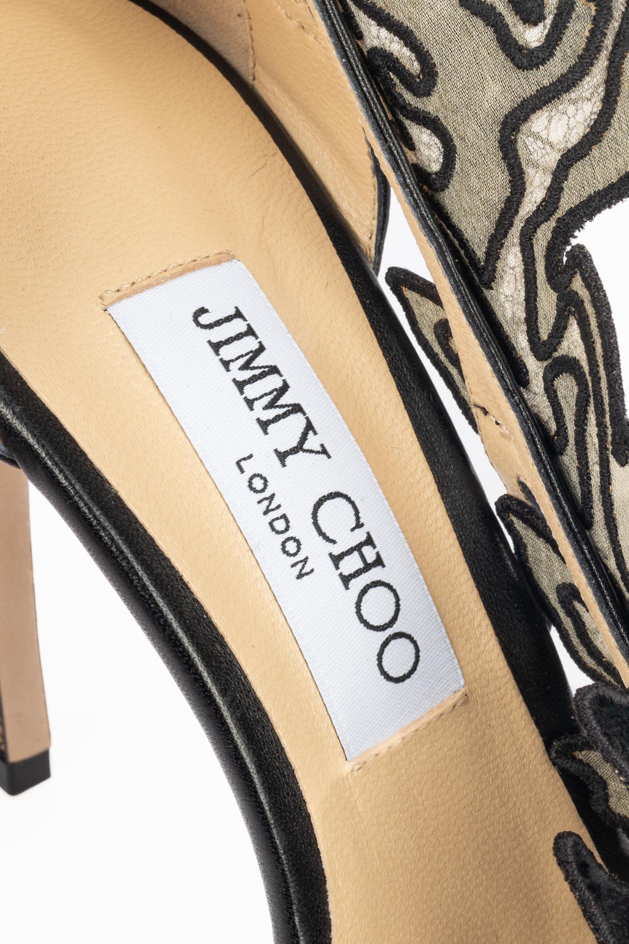 Scarpe a spillo in pizzo Jimmy Choo in vendita 8