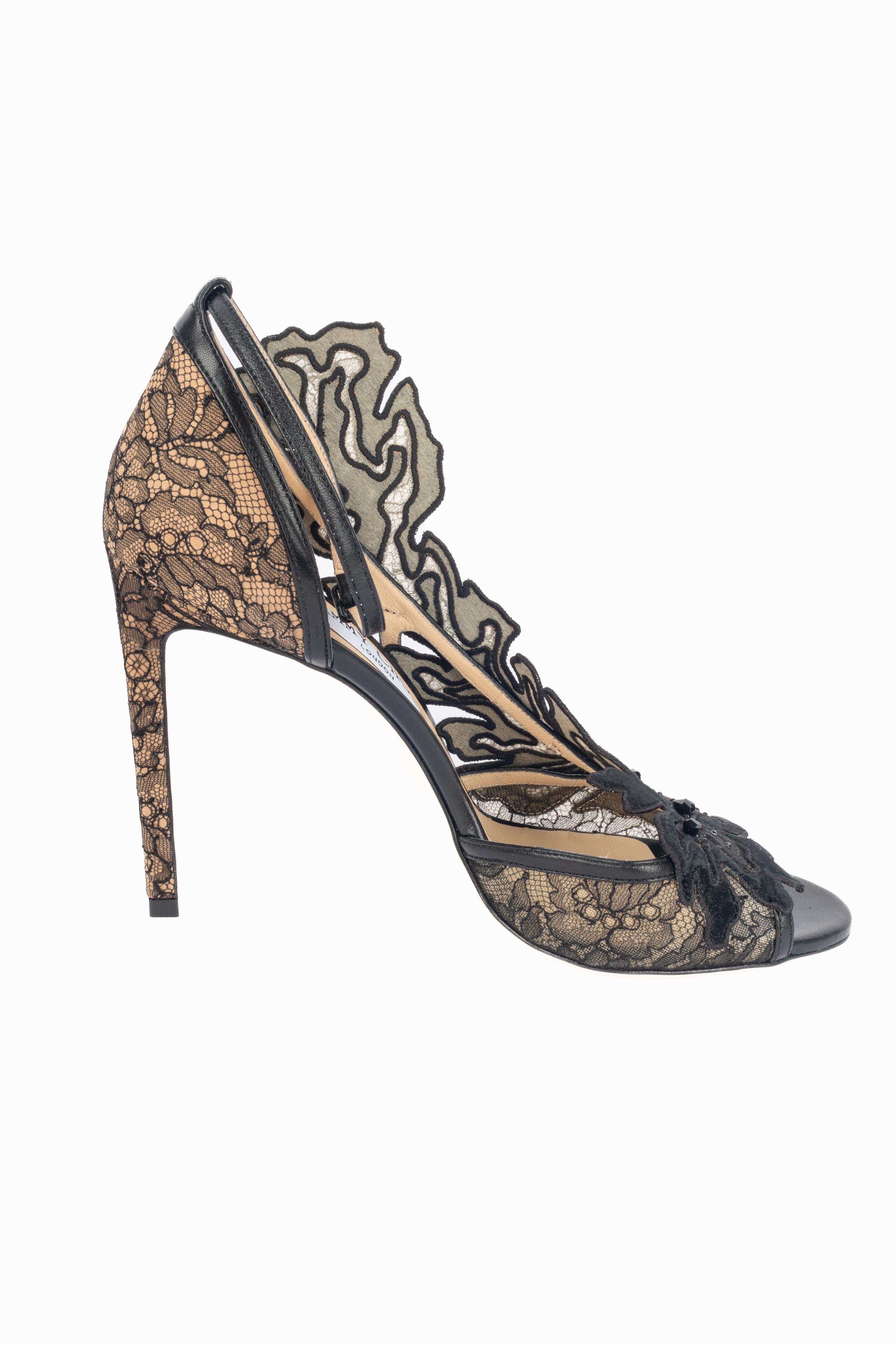 Scarpe a spillo in pizzo Jimmy Choo in vendita 3