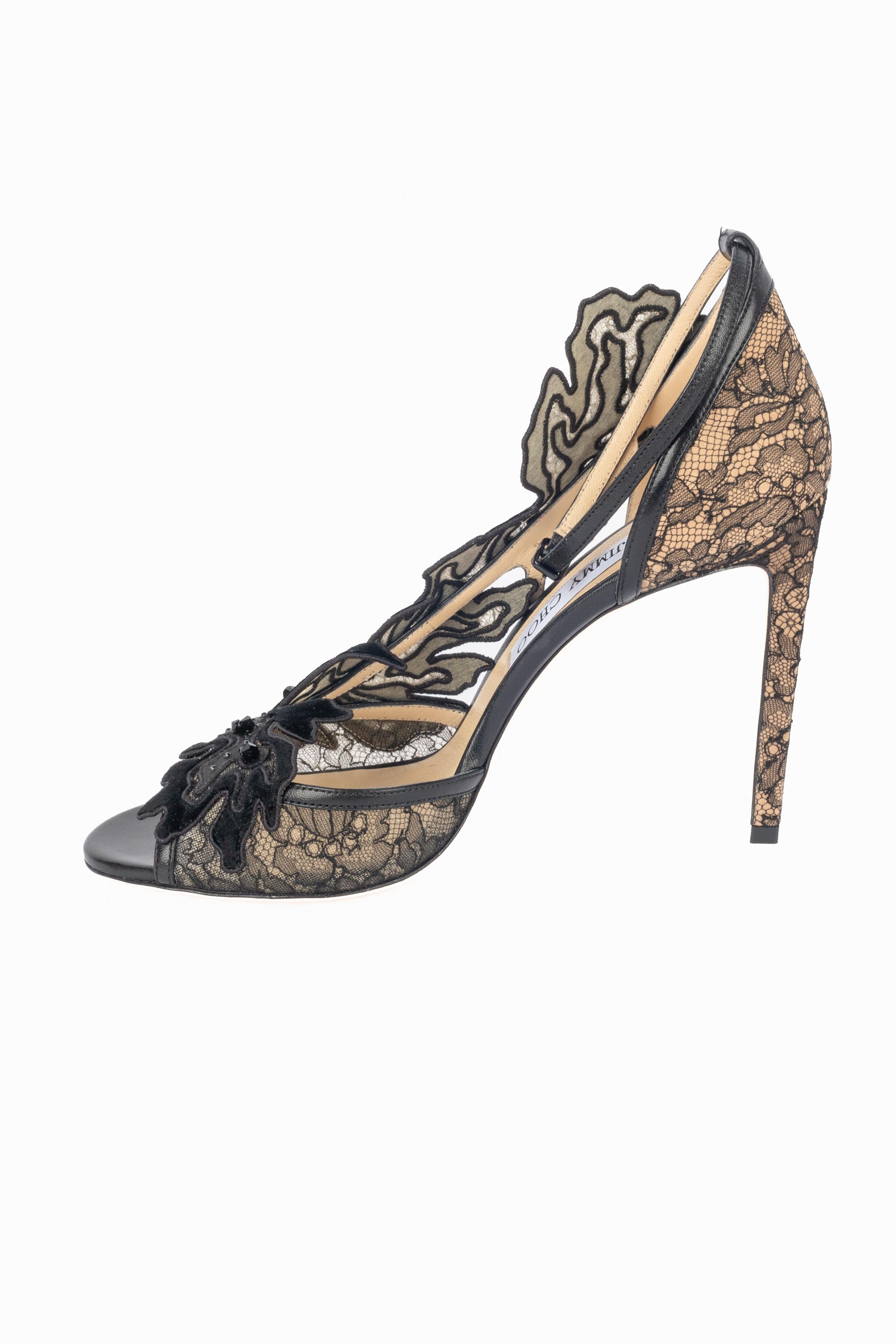 Scarpe a spillo in pizzo Jimmy Choo in vendita 4