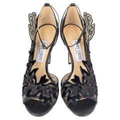 Tacones de aguja de encaje Jimmy Choo