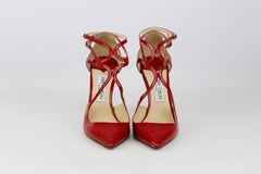 Jimmy Choo Lancer Patent Leather Pumps EU 39 UK 6 US 9