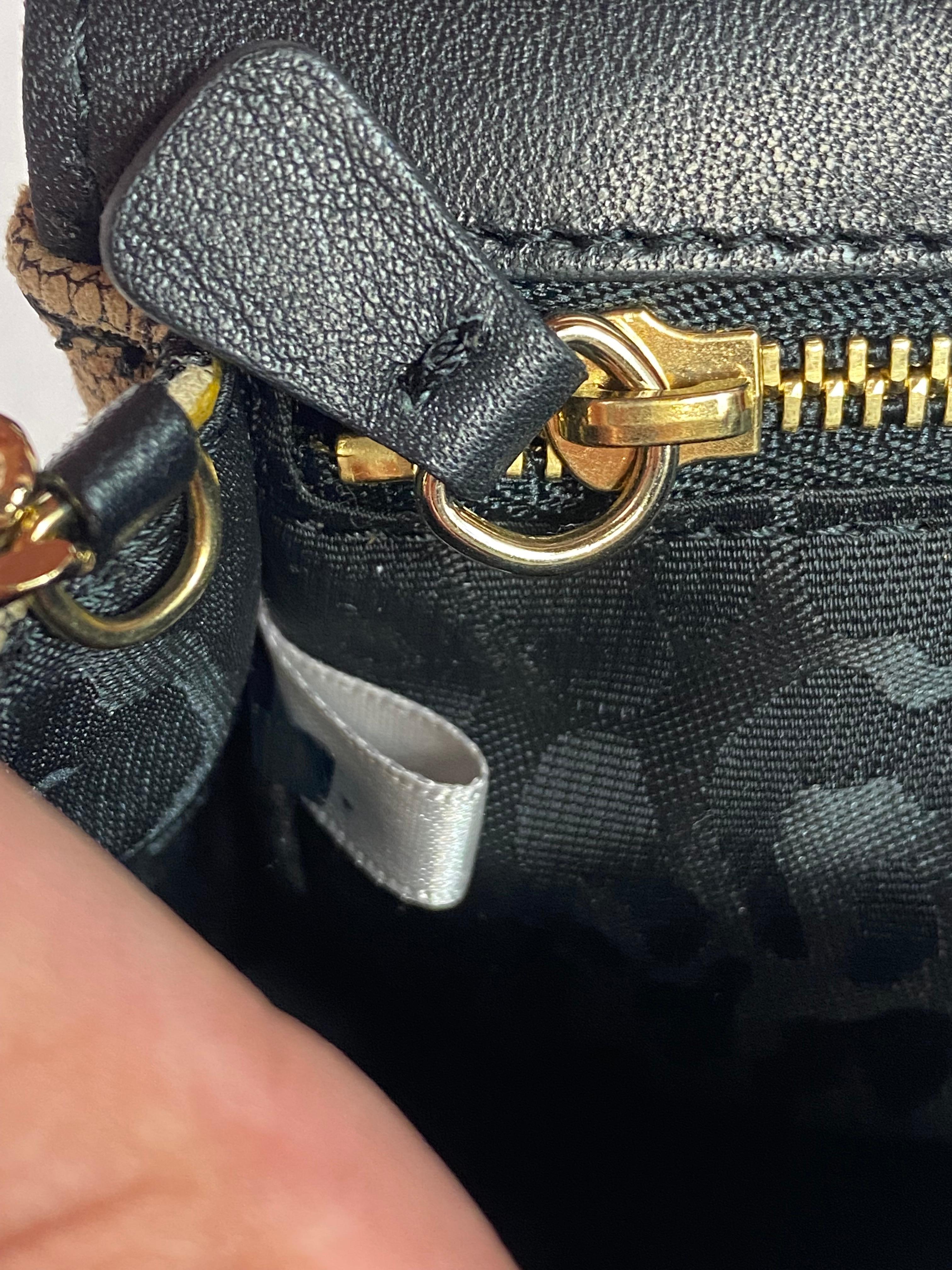 Jimmy Choo Leather and Lace Crossbody Mini Handbag For Sale 4