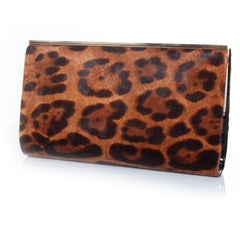 Jimmy Choo, Leopard ponyskin clutch