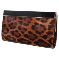 Jimmy Choo, Leopard ponyskin clutch