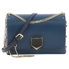 Jimmy Choo Lockett City Shoulder Bag Leather
