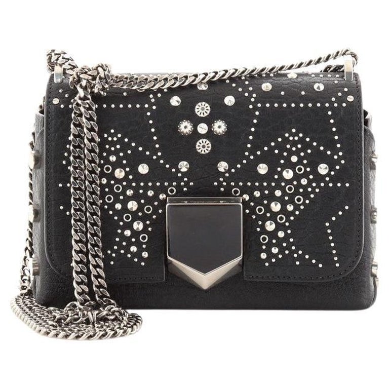 Jimmy Choo Lockett Petite Shoulder Bag Studded Leather at 1stDibs