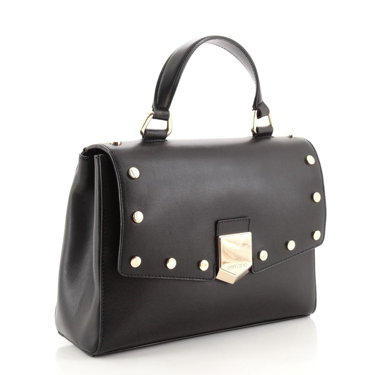 Jimmy Choo Lockett Top Handle Bag Leather at 1stDibs